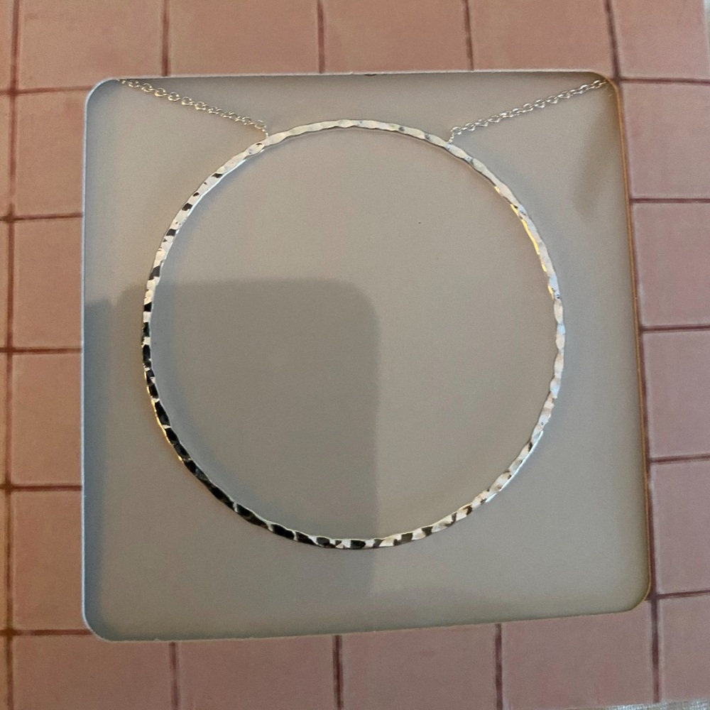 Stella & Dot  Elegant Silver Necklace